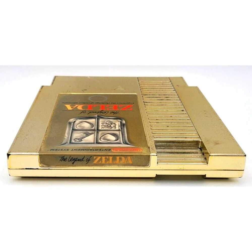Legend of Zelda (Nintendo, NES, 1988) Rare 5-Screw Gold Cartridge 1ST‎ PRINT